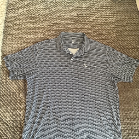 Rhoback espresso martini Patterned Polo Shirt - Picture 1 of 3